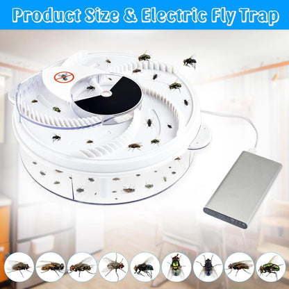 Electric Fly Trap Automatic Rotating Insect Catcher,Usb