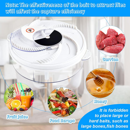 Electric Fly Trap Automatic Rotating Insect Catcher,Usb